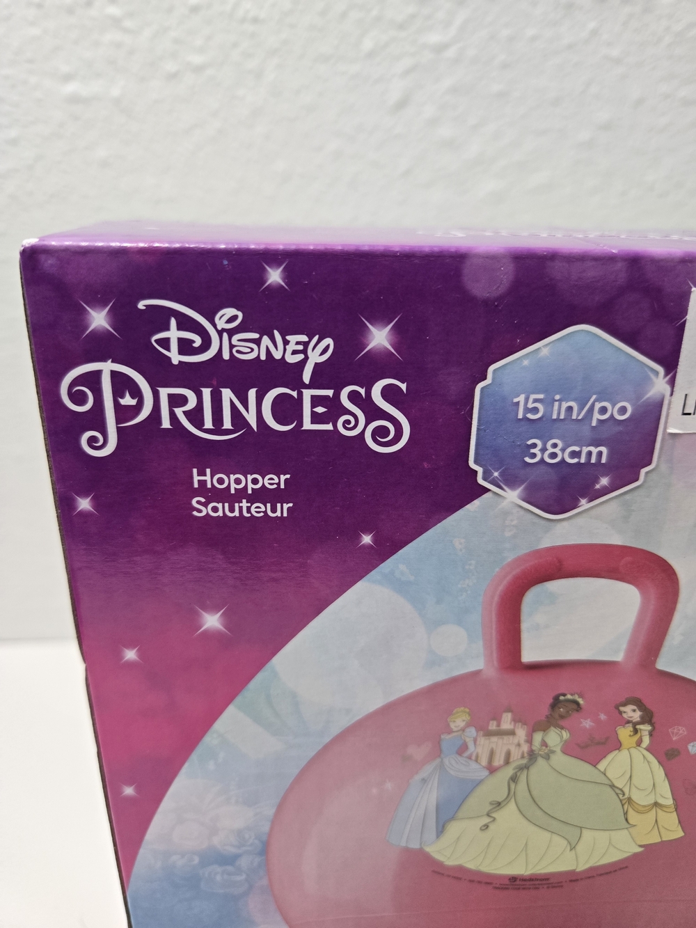 Disney Princess Pink Hopper Ball for Kids - Picture 2 of 6